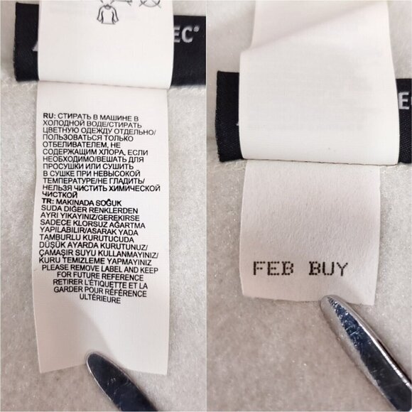 2009 NWT The North Face Polartec Ear Gear Ear Warmer Classic 200 Made in USA - Picture 14 of 16